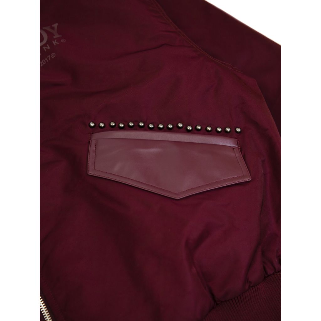 VANDY THE PINK Nylon Bomber jacket