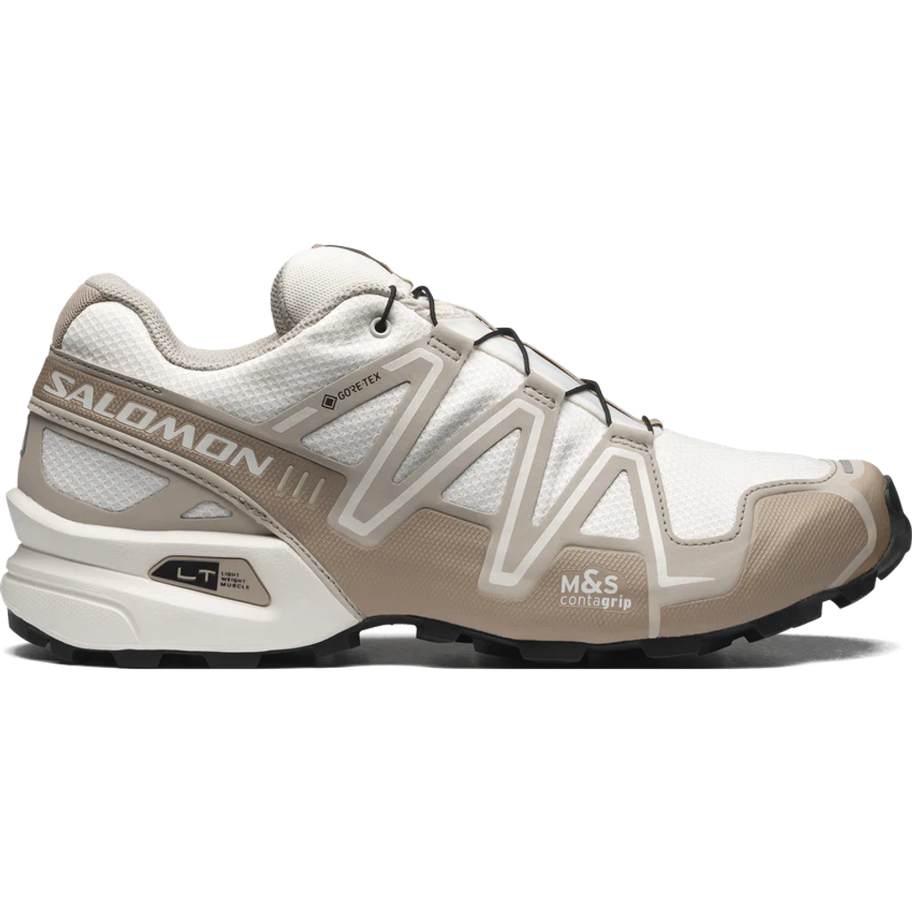 SALOMON SPEEDCROSS 3 GORE-TEX(Vanilla Ice / White Pepper / Feather Gray)