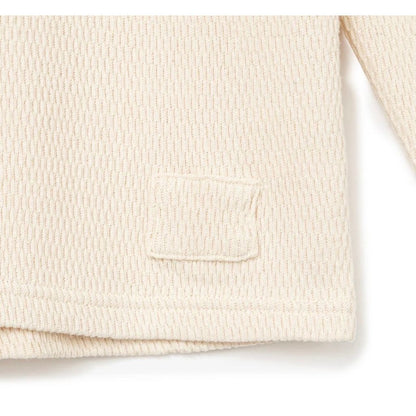 ALONE Big Thermal Shirt Henry WHT