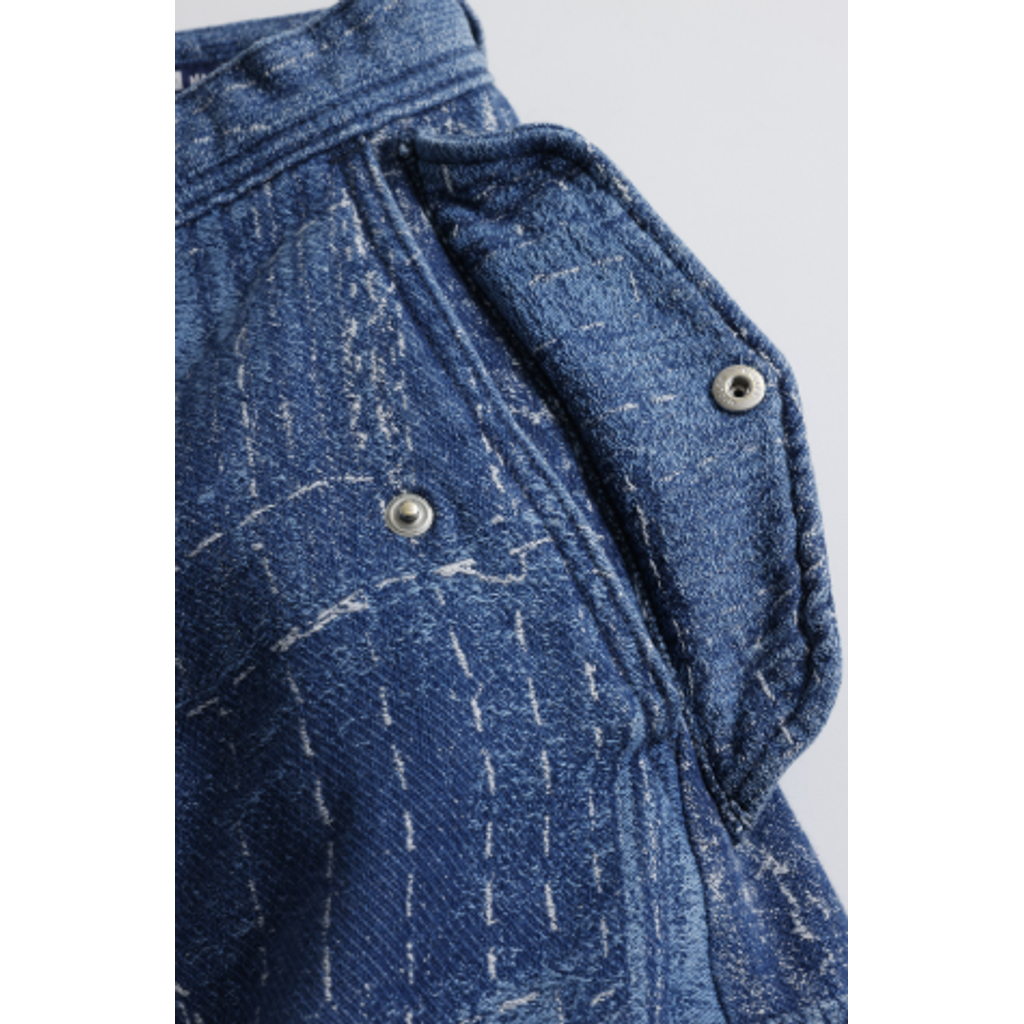 FDMTL FA26PN51JU  BORO JACQUARD CARGO PANTS 3YR WASH