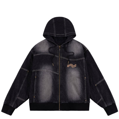 Dime Hooded Utility Jacket