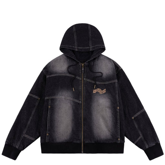 Dime Hooded Utility Jacket