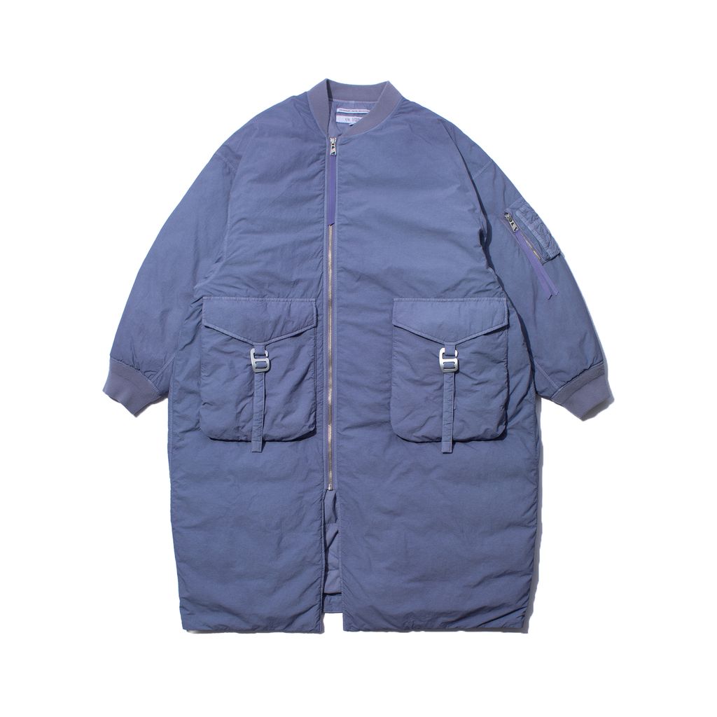 F/CE. GARMENT DYE DOWN MA-1 LONG COAT 2.0