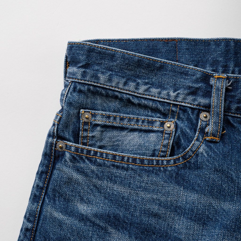 RATS VINTAGE WASH DENIM PANTS