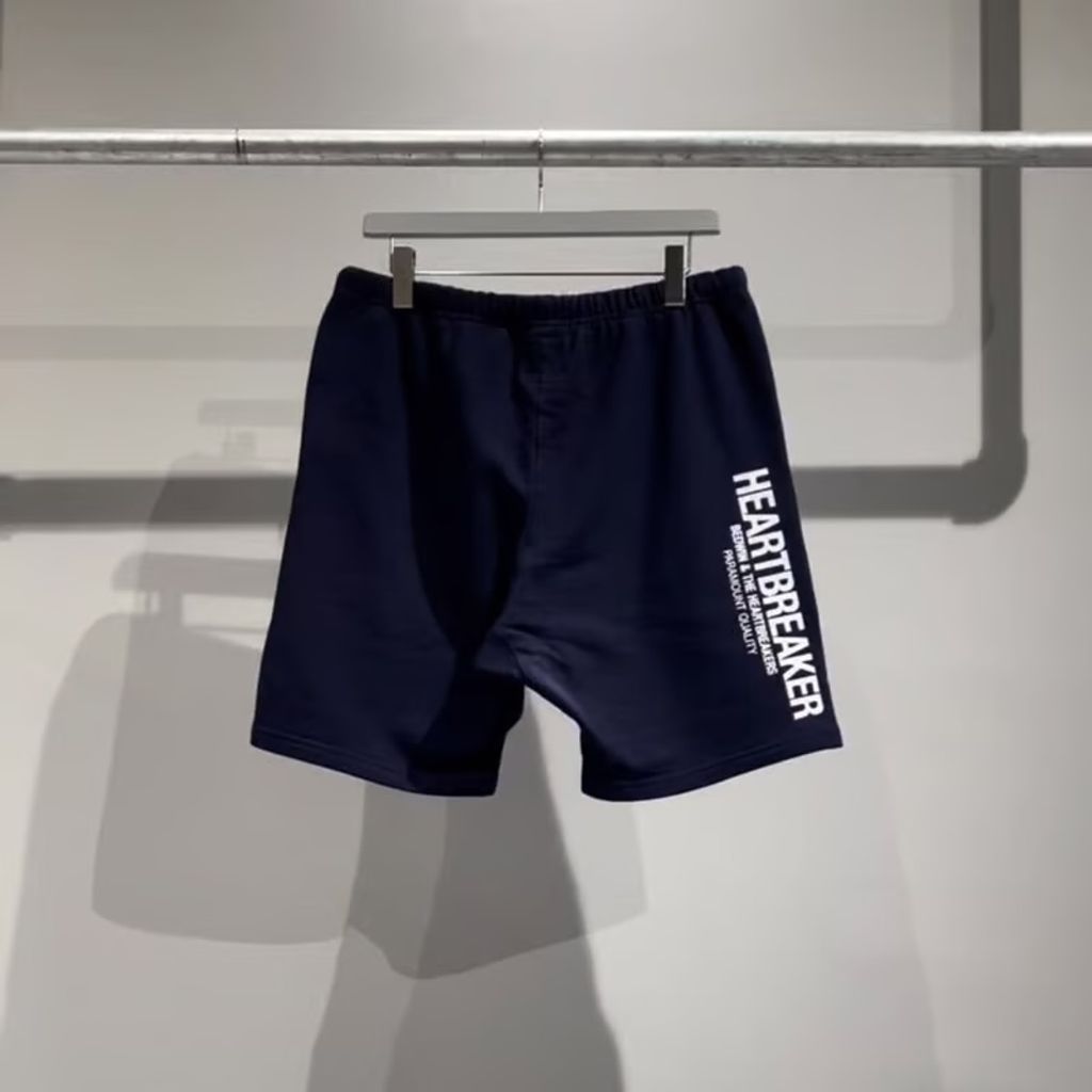 BEDWIN & THE HEARTBREAKERS LINEAGE Ex. SWEAT SHORTS （NAVY）