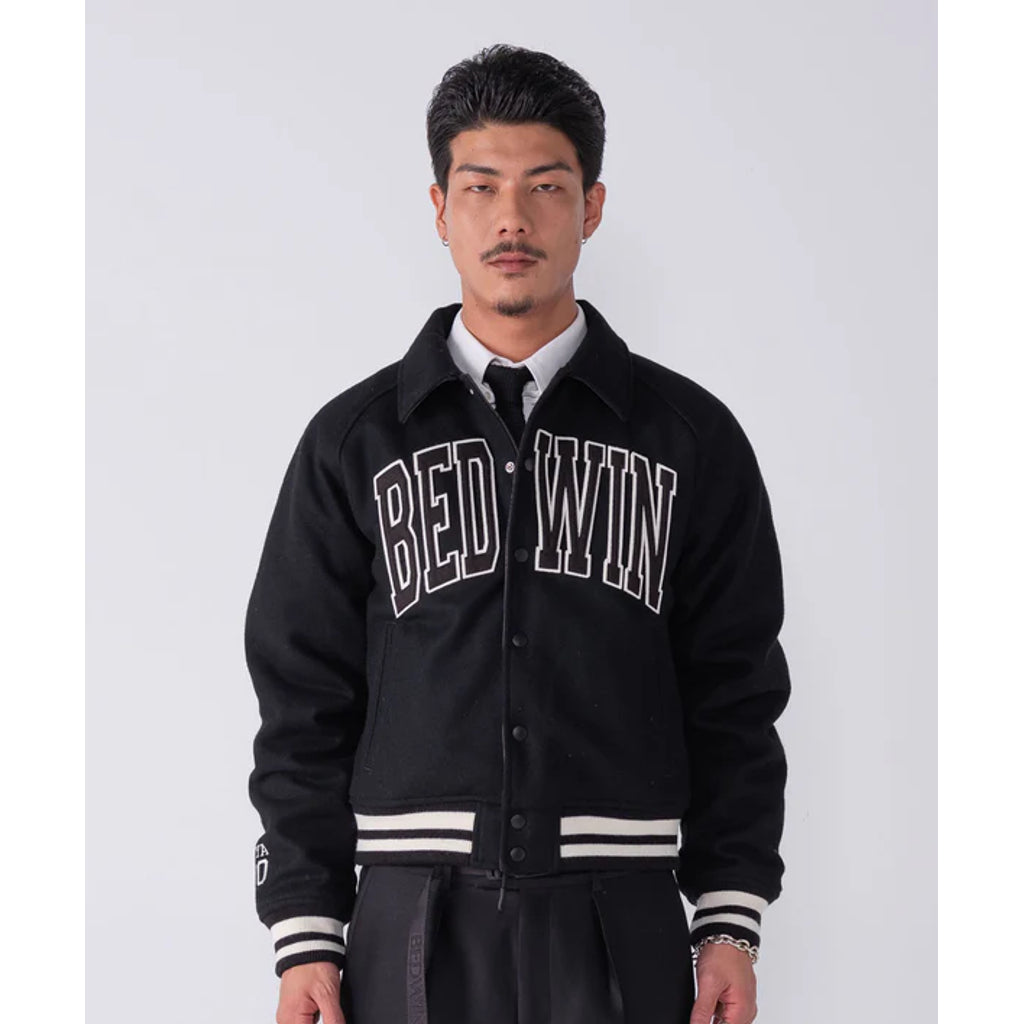 BEDWIN & THE HEARTBREAKERS MELTON AWARD JACKET JERRY