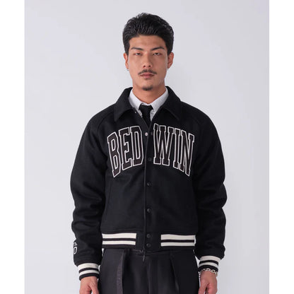 BEDWIN & THE HEARTBREAKERS MELTON AWARD JACKET JERRY