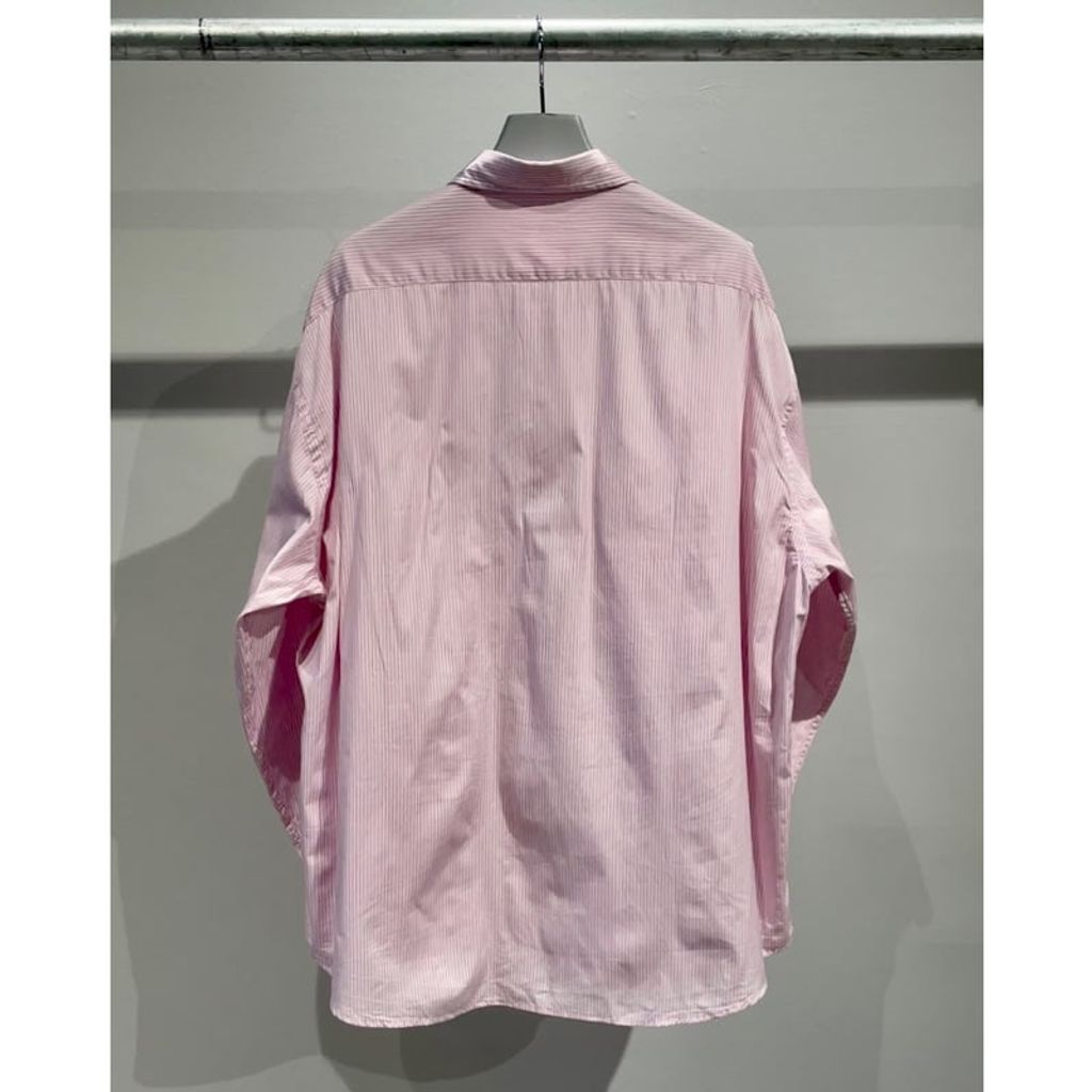 PORTER CLASSIC ROLL UP STRIPE SHIRT