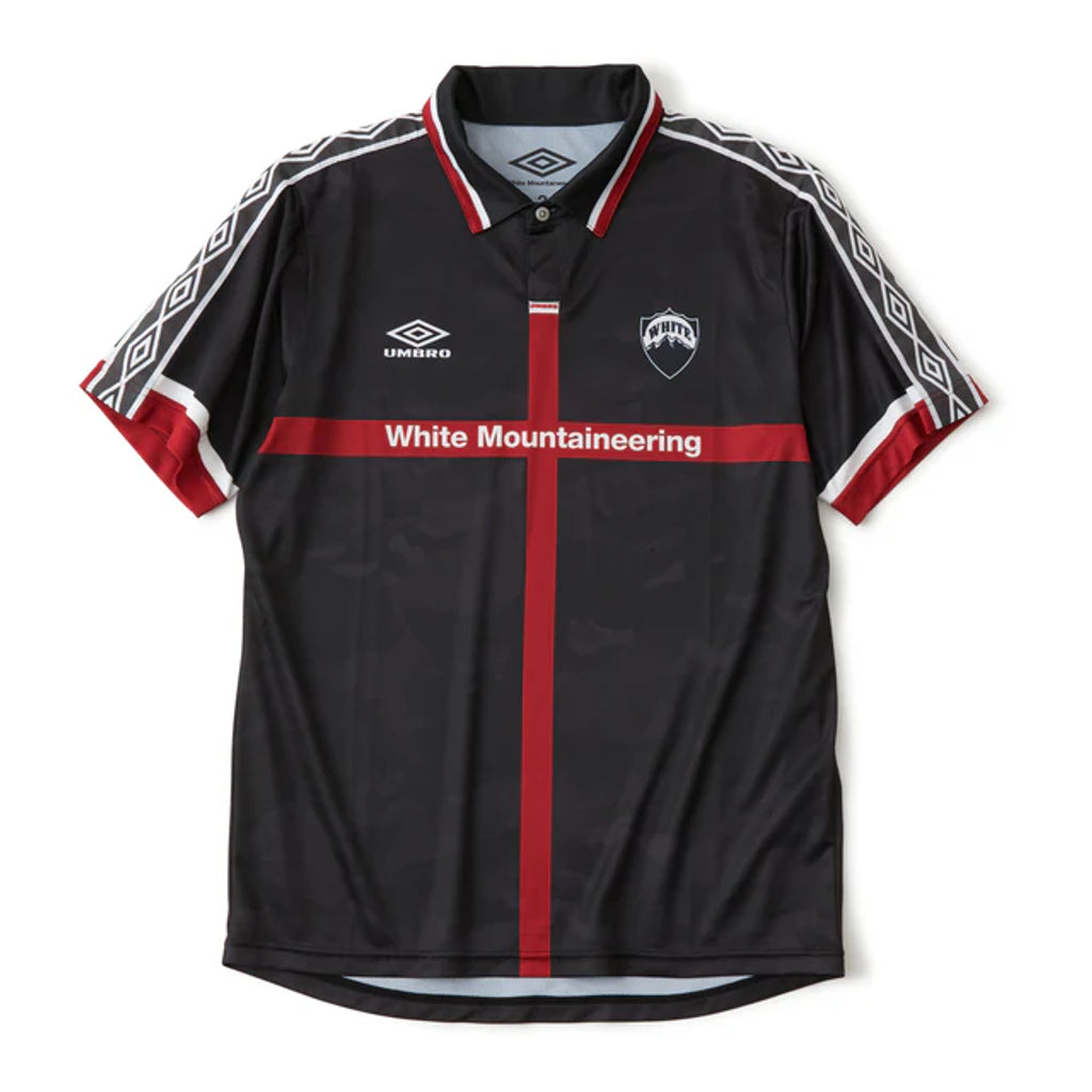 WHITE MOUNTAINEERING WM×UMBRO UNIFORM T-SHIRT – MAROON WEBSTORE