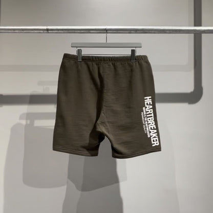 BEDWIN & THE HEARTBREAKERS LINEAGE Ex. SWEAT SHORTS （OLIVE)