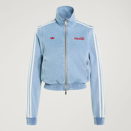 adidas Originals FIREBIRD REG DENIM TRACK TOP COCA COLA