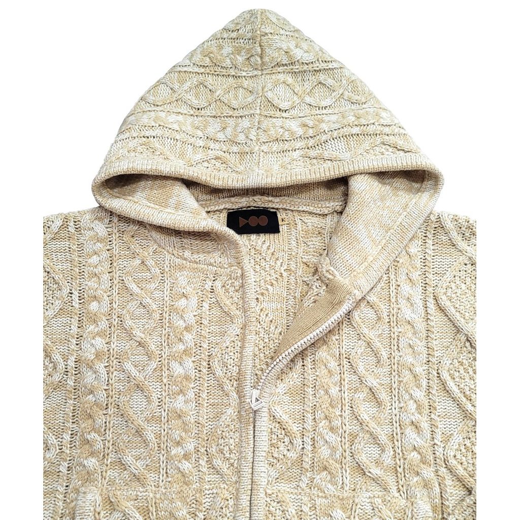 VOO F.Z.P MIX KNIT JACKET