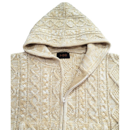 VOO F.Z.P MIX KNIT JACKET