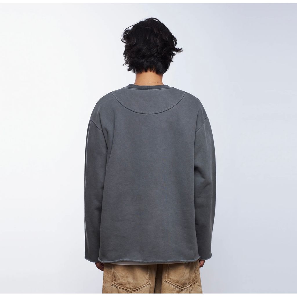 Liberaiders GARMENTDYED CREWNECK SWEAT