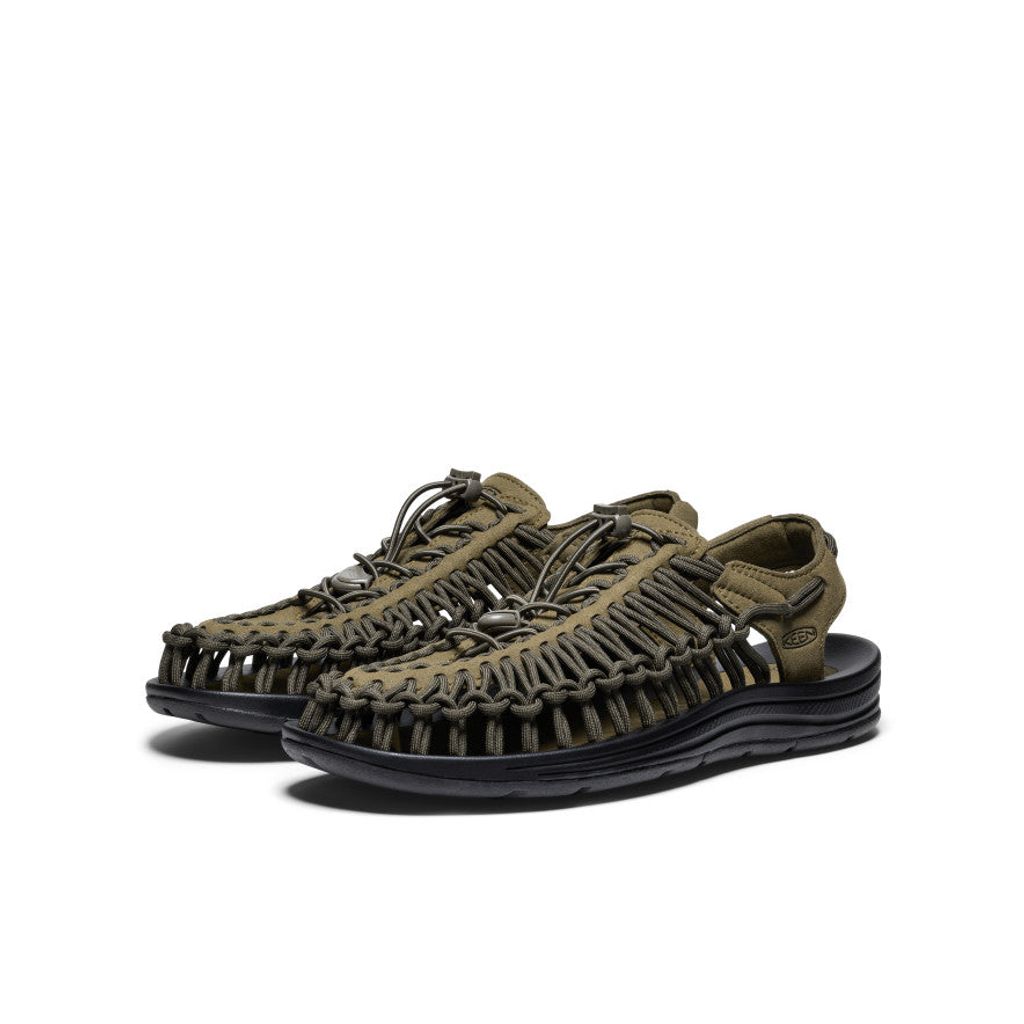 KEEN メンズユニーク(Dark Olive/Black)