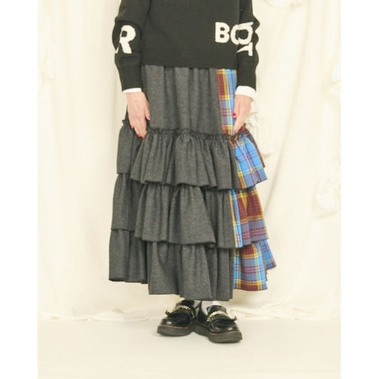 【予約商品】THOMAS MAGPIE	2254607 Herringbone ×Check