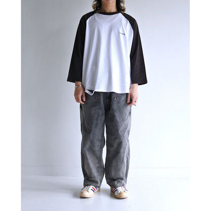 ANACHRONORM  AN307 DAMEGED BASEBALL T-S