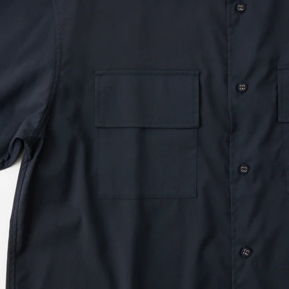 WHITE MOUNTAINEERING  BAND COLLAR SHIRT