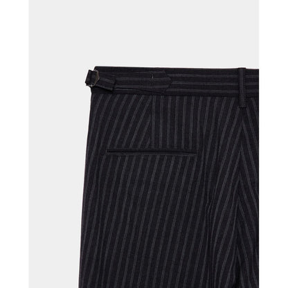 marka 2/72 Wool Tropical Washer Two Tuck Baggy Trousers