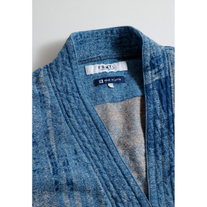 FDMTL BORO JAQUARD HAORI SHIRT 3YR WASH