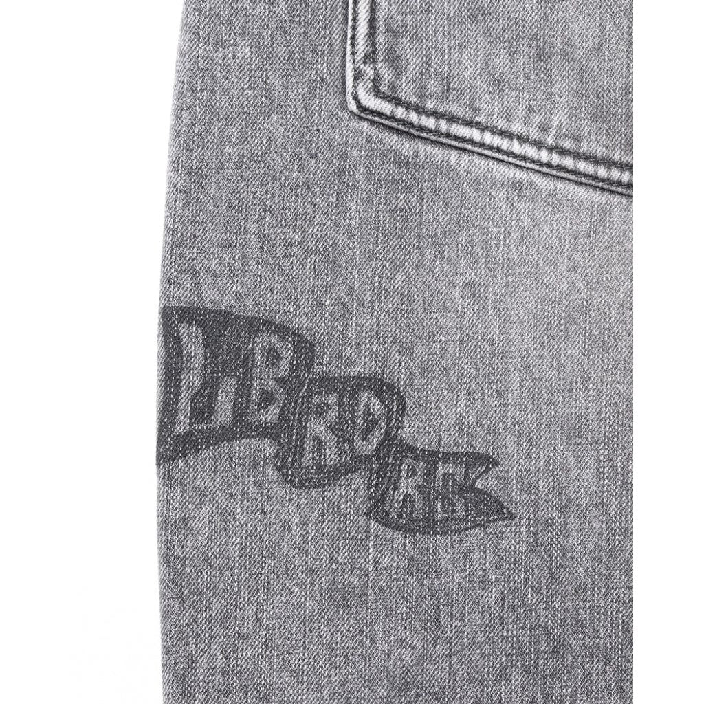 Liberaiders  DAMAGED DENIM SARROUEL PANTS