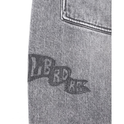 Liberaiders  DAMAGED DENIM SARROUEL PANTS