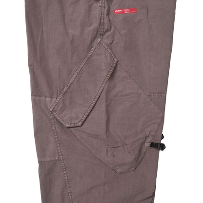 MAGIC STICK REFINED BDU WIDE PANTS (FADE RED BEAN)