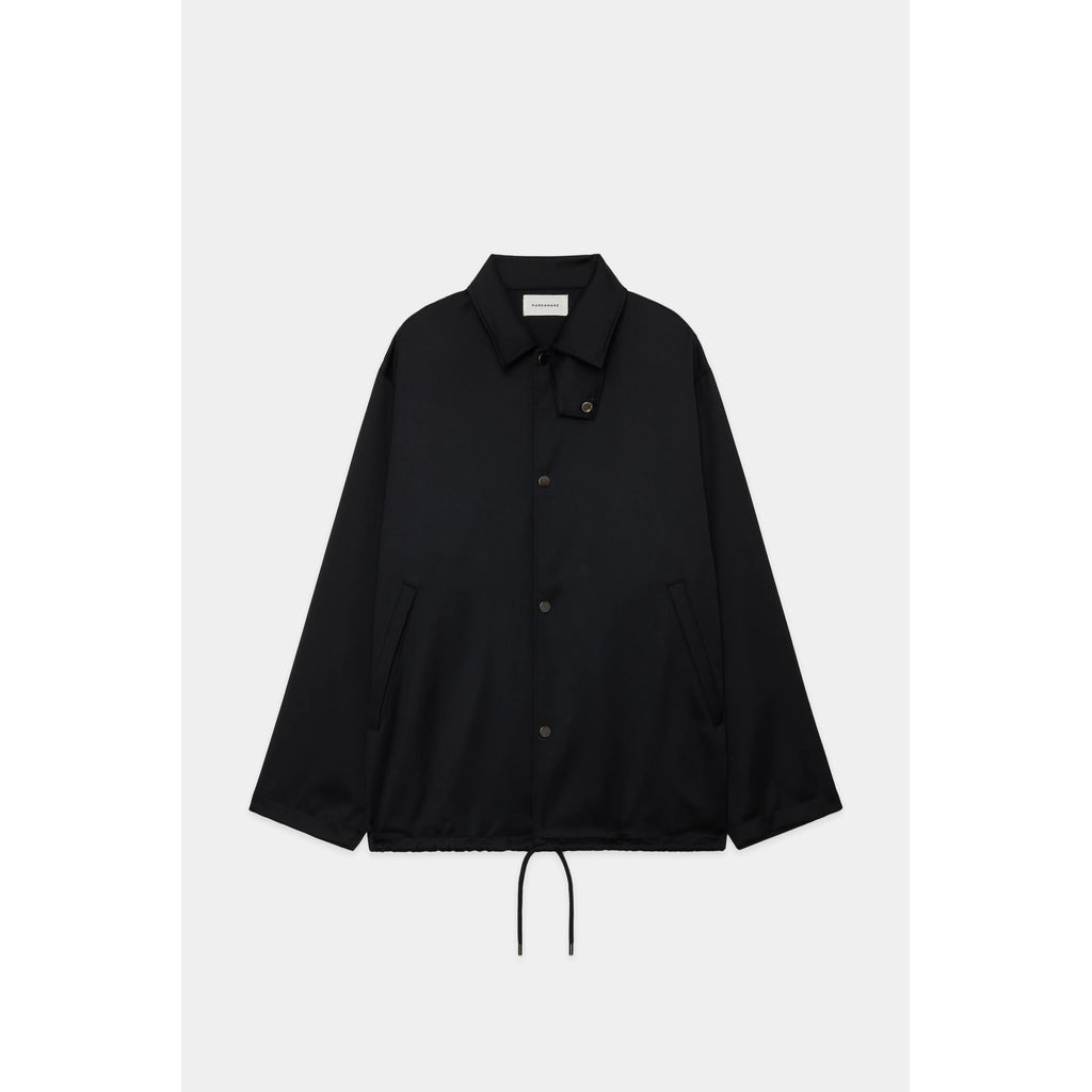 MARKAWARE CASHMERE SATIN COACH JACKET