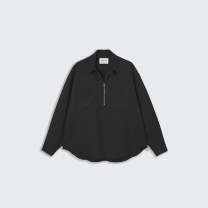 MAGIC STICK THE CORE HALF ZIP SHIRT (BLACK) 26FW-MS8-003