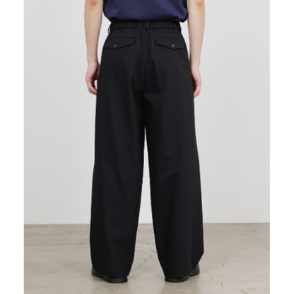 【予約商品】MARKAWARE  TRIPLE PLEATED WIDE TROUSERS