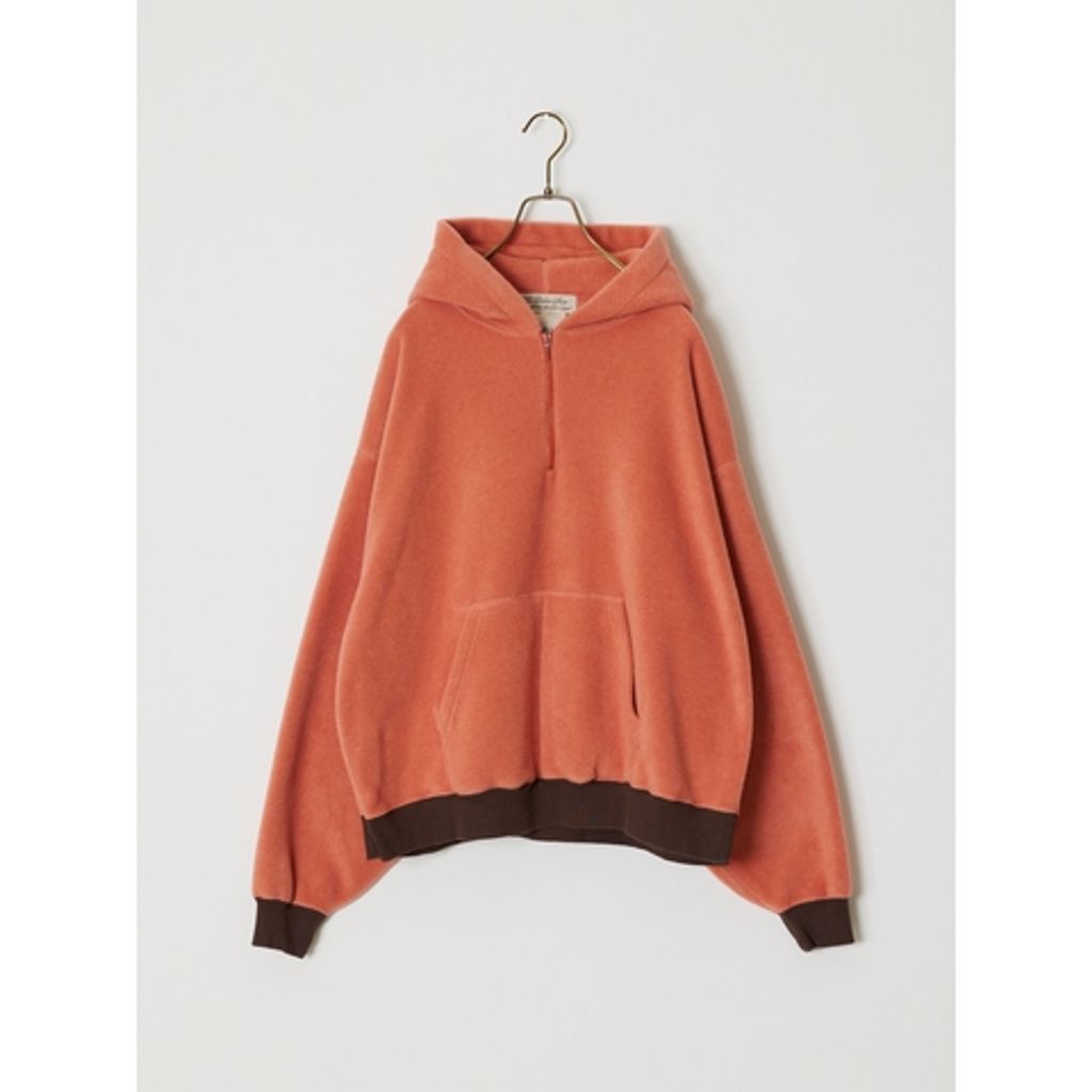 REMI RELIEF ECOフリースハーフZIPパ ーカ