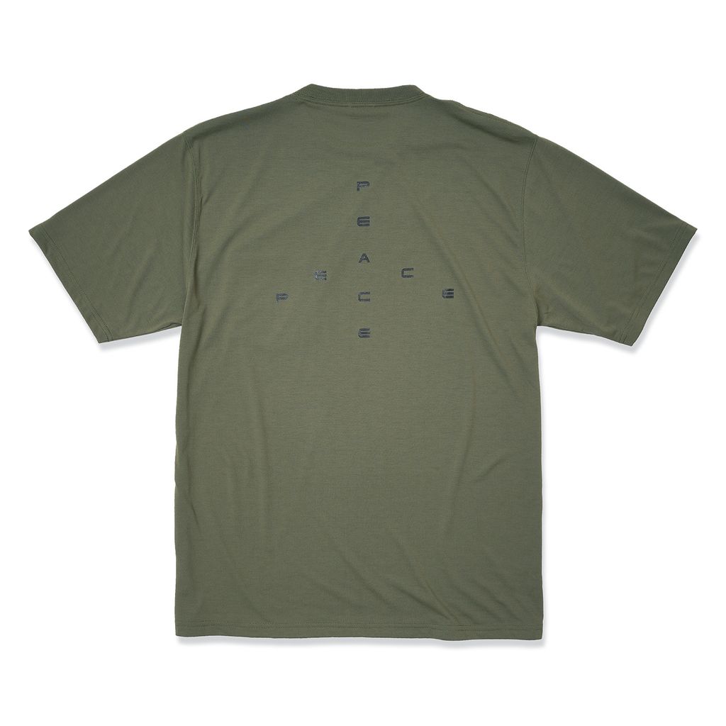 GARBAGE INDUSTRIES  POCKET TEE (BIG PEACE)