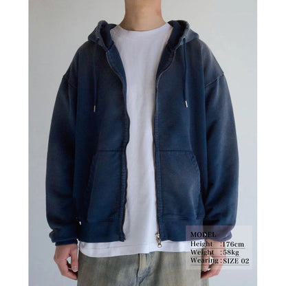 ANACHRONORM FADED FULL ZIP HOODIE