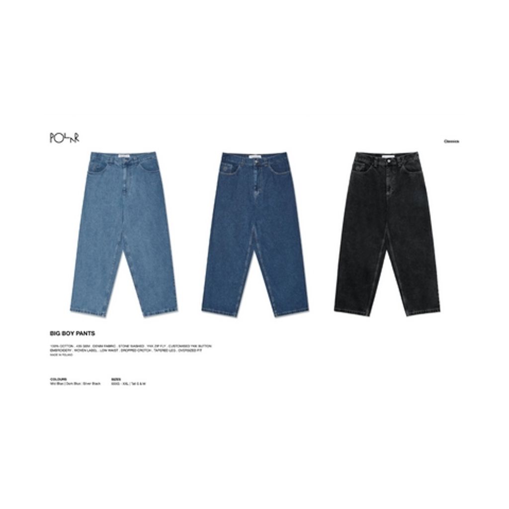 【予約商品】polar  BIG BOY PANTS PSC26SP-033