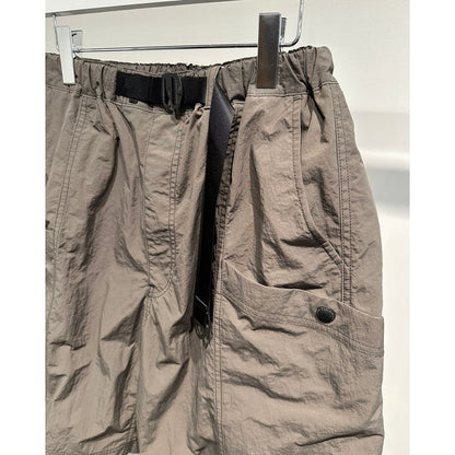 COMME des GARCONS HOMME NYLON TUSSER HALF PANTS（KAHKI）