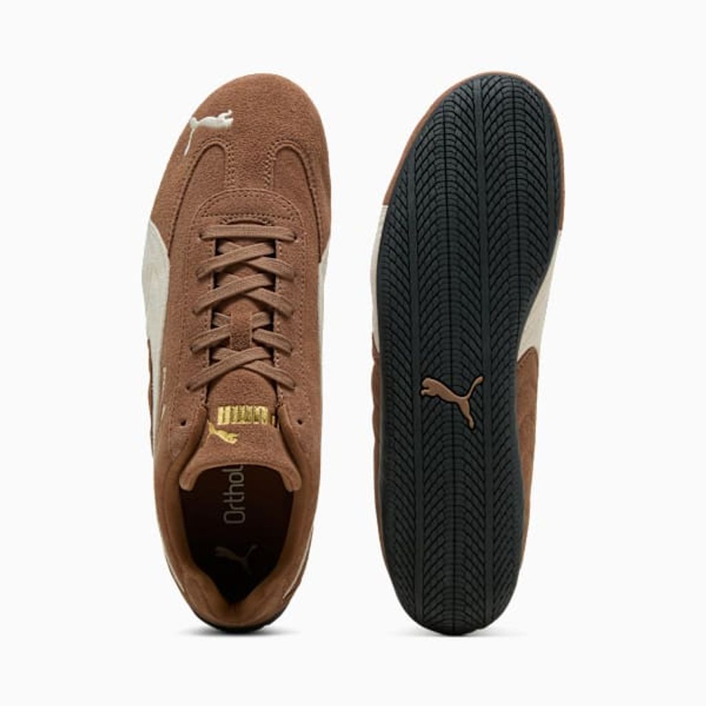 PUMA  ユニセックス スピードキャット OG スニーカー（Haute Coffee-Frosted Ivory）