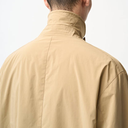 ORCIVAL Men's Split Fiber Twill Soutien Collar Coat
