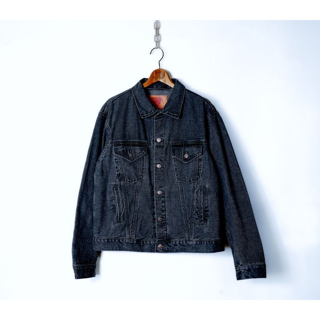 ANDFAMILYS DENIM TRACKER JACKET
