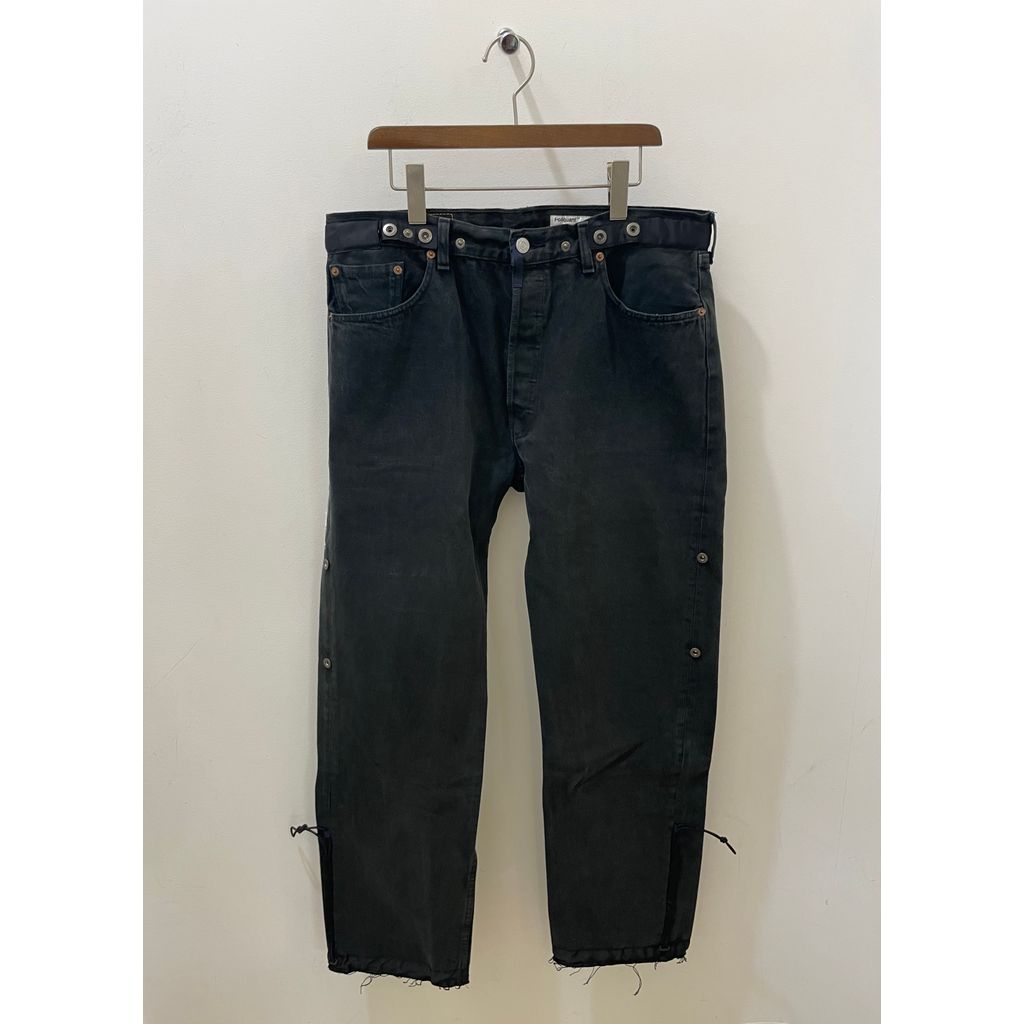 POLIQUANT THE DEFORMED ADJUSTABLE THRIFTING DENIM 501