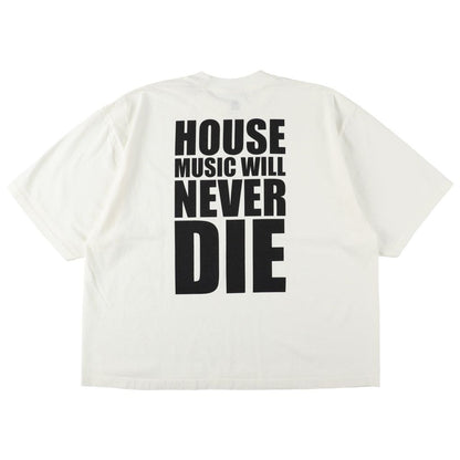 ISNESS MUSIC HOUSE MUSIC WILL NEVER DIE T-SHIRT
