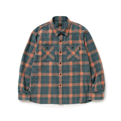 RATS COTTON LINEN CHECK SHIRT