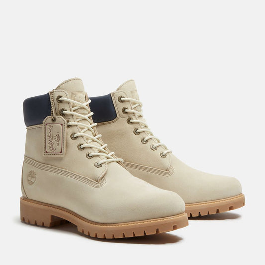 Timberland プレミアム 6インチ ウォータープルーフ ブーツ メンズ(LT BEIGE)