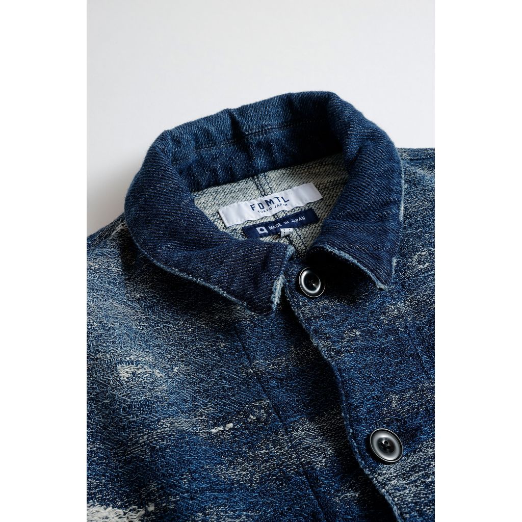 FDMTL JACQUARD DENIM COVERALL 5YR WASH