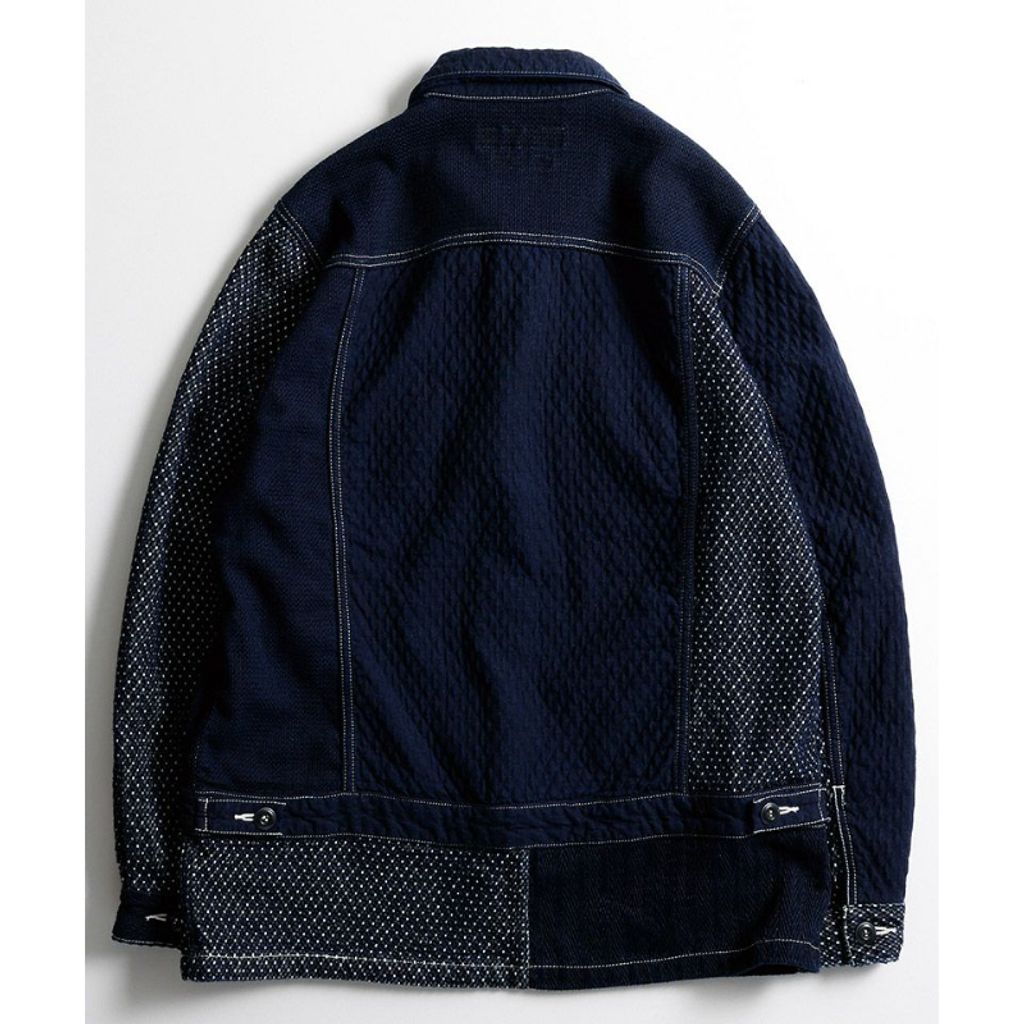 FDMTL PATCHWORK RD JACKET RINSE