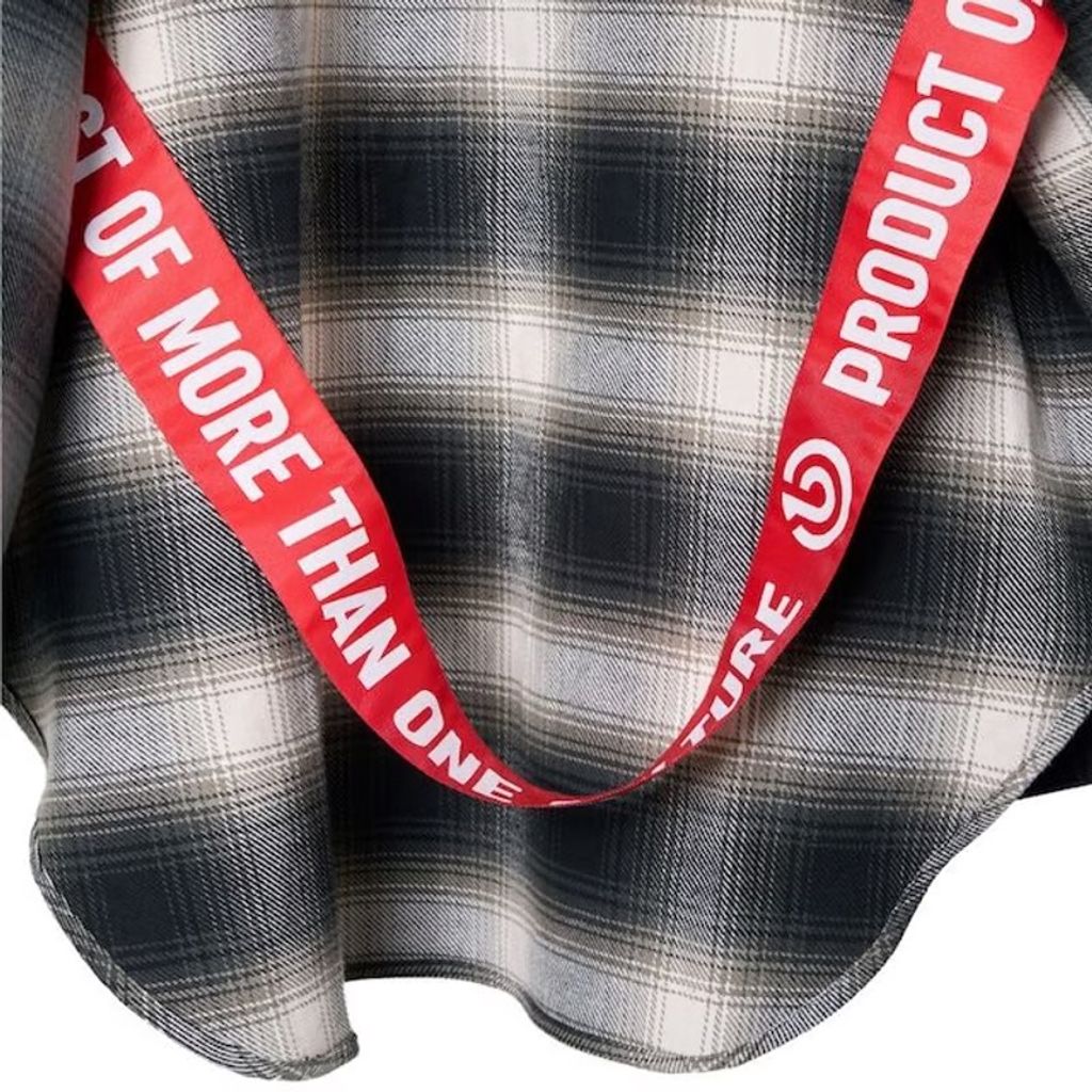 beauty:beast Ombre Check LONG SHIRT JKT (GRAY CHECK)