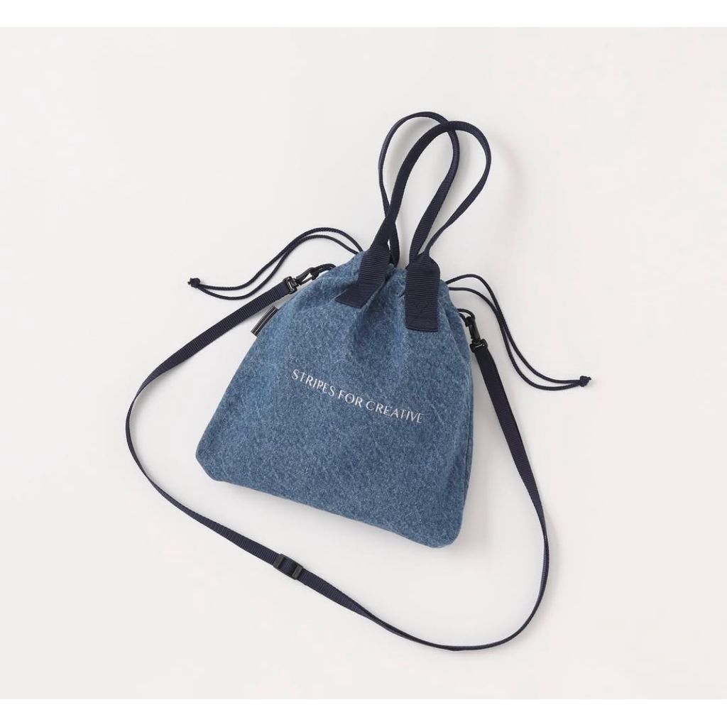 S.F.C SFC SMALL SHOULDER DENIM BAG