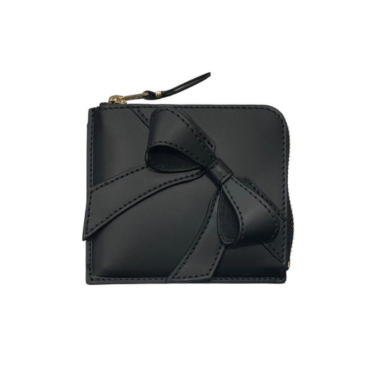 Wallet COMME des GARCONS BIG BOW ZIP AROUND WALLET（BLACK）