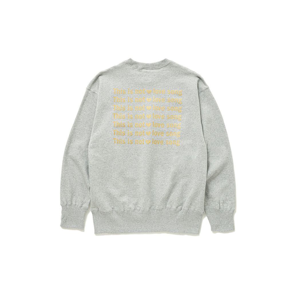 BEDWIN & THE HEARTBREAKERS L/S PRINTED C-NECK SWEAT "WOBBLE"