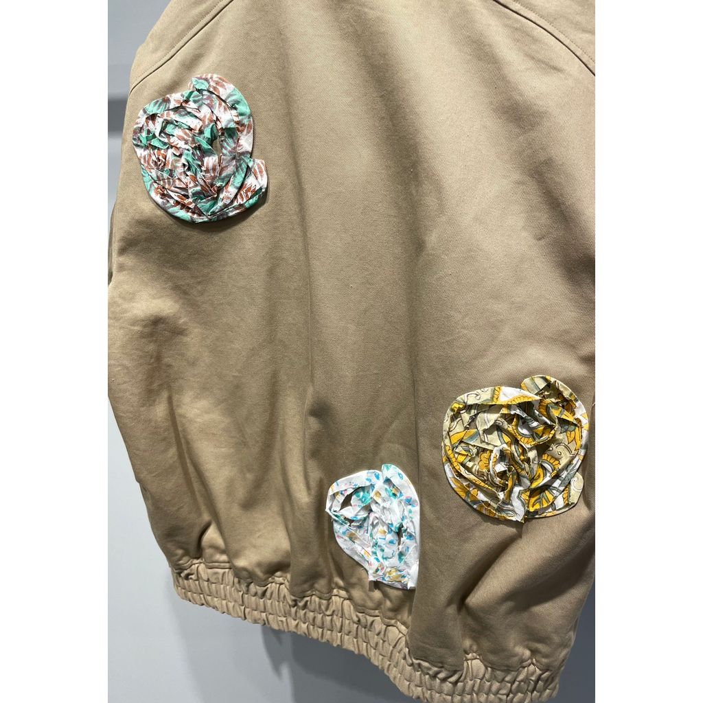 FAF Block Print Flower Jacket