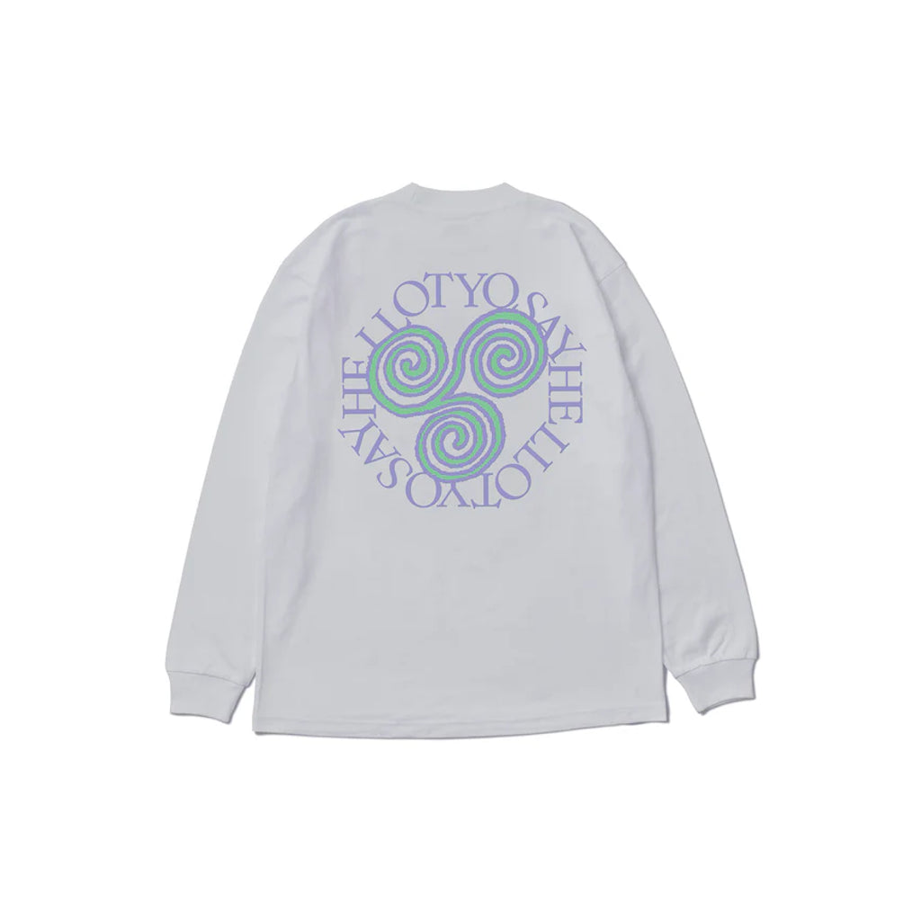 SAYHELLO Pigment Slap Logo Tee